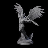 Three Soaring Devas Miniature for Dungeons and Dragons, Pathfinder or other TTRPGs