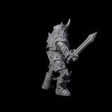 Three Spiky Skeleton Warriors Miniature for Dungeons and Dragons, Pathfinder or other TTRPGs