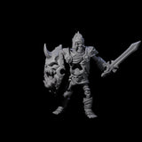 Three Spiky Skeleton Warriors Miniature for Dungeons and Dragons, Pathfinder or other TTRPGs