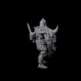 Three Spiky Skeleton Warriors Miniature for Dungeons and Dragons, Pathfinder or other TTRPGs