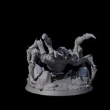 Three Spinning Giant Spiders Miniature for Dungeons and Dragons, Pathfinder or other TTRPGs