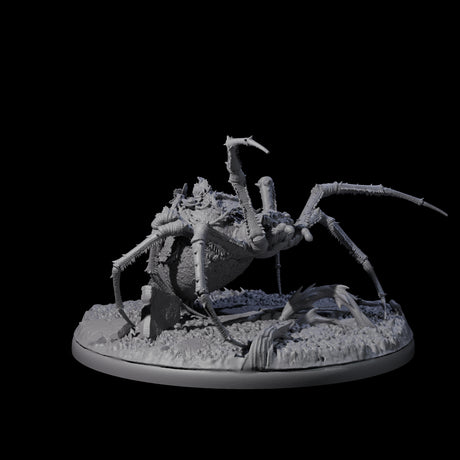 Three Spinning Web Cave Spiders Miniature for Dungeons and Dragons, Pathfinder or other TTRPGs