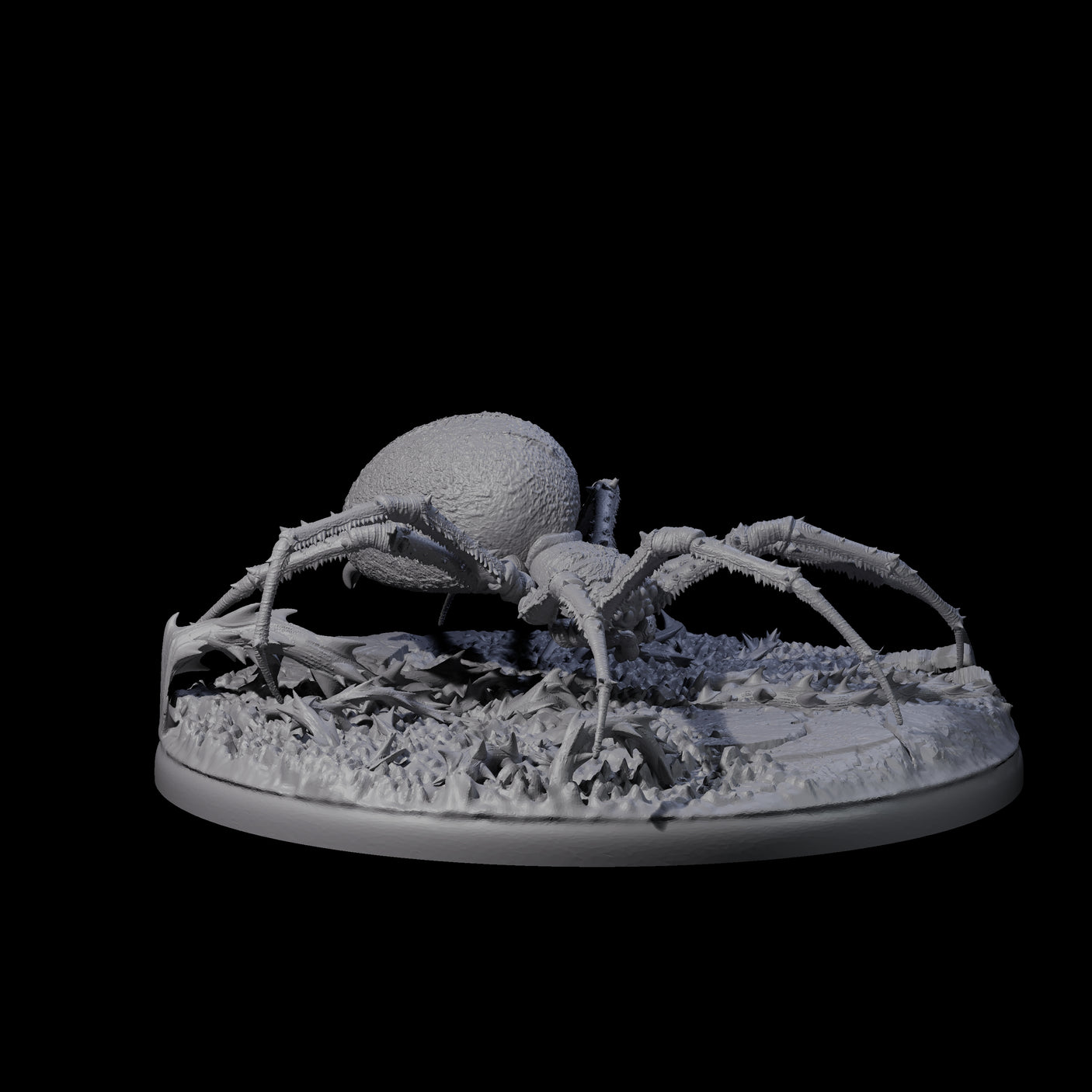 Three Spinning Web Cave Spiders Miniature for Dungeons and Dragons, Pathfinder or other TTRPGs