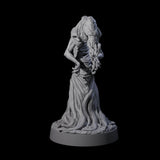 Three Spiny Mind Flayers Miniature for Dungeons and Dragons, Pathfinder or other TTRPGs