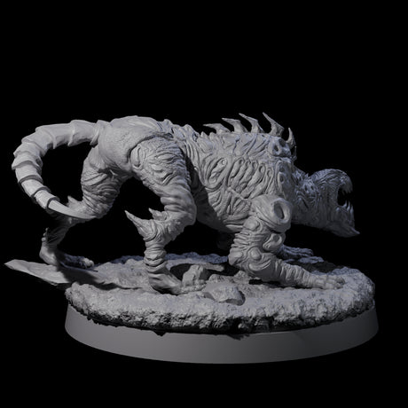 Three Stalking Slithering Trackers Miniature for Dungeons and Dragons, Pathfinder or other TTRPGs