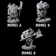 Three Stinking Ogres Miniature for Dungeons and Dragons, Pathfinder or other TTRPGs