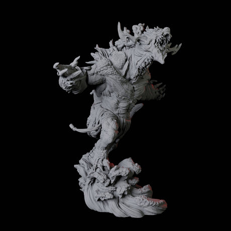 Three Storm Trolls Miniature for Dungeons and Dragons, Pathfinder or other TTRPGs
