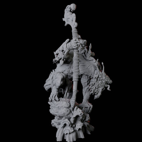 Three Storm Trolls Miniature for Dungeons and Dragons, Pathfinder or other TTRPGs