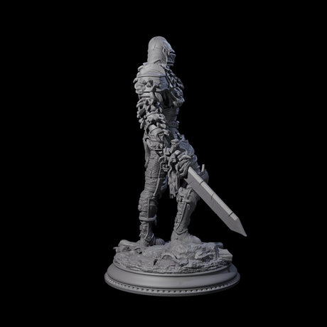 Three Striding Knights Miniature for Dungeons and Dragons, Pathfinder or other TTRPGs
