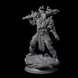Three Striding Knights Miniature for Dungeons and Dragons, Pathfinder or other TTRPGs