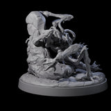 Three Stringy Voidspawn Miniature for Dungeons and Dragons, Pathfinder or other TTRPGs