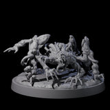 Three Stringy Voidspawn Miniature for Dungeons and Dragons, Pathfinder or other TTRPGs