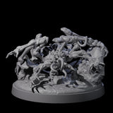 Three Stringy Voidspawn Miniature for Dungeons and Dragons, Pathfinder or other TTRPGs