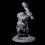 Three Thick Ogres Miniature for Dungeons and Dragons, Pathfinder or other TTRPGs