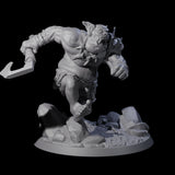 Three Thick Ogres Miniature for Dungeons and Dragons, Pathfinder or other TTRPGs