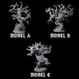 Three Thorny Tree Blights Miniature for Dungeons and Dragons, Pathfinder or other TTRPGs