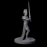 Three Towering Graveknights Miniature for Dungeons and Dragons, Pathfinder or other TTRPGs