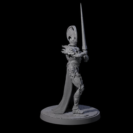 Three Towering Graveknights Miniature for Dungeons and Dragons, Pathfinder or other TTRPGs