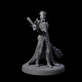Three Towering Graveknights Miniature for Dungeons and Dragons, Pathfinder or other TTRPGs