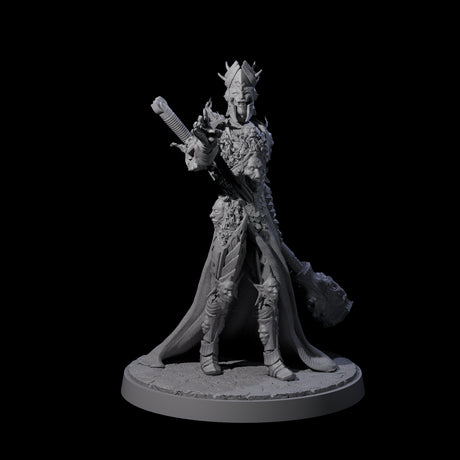Three Towering Graveknights Miniature for Dungeons and Dragons, Pathfinder or other TTRPGs