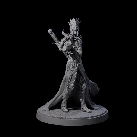 Three Towering Graveknights Miniature for Dungeons and Dragons, Pathfinder or other TTRPGs