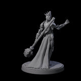 Three Towering Graveknights Miniature for Dungeons and Dragons, Pathfinder or other TTRPGs