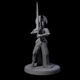 Three Towering Graveknights Miniature for Dungeons and Dragons, Pathfinder or other TTRPGs