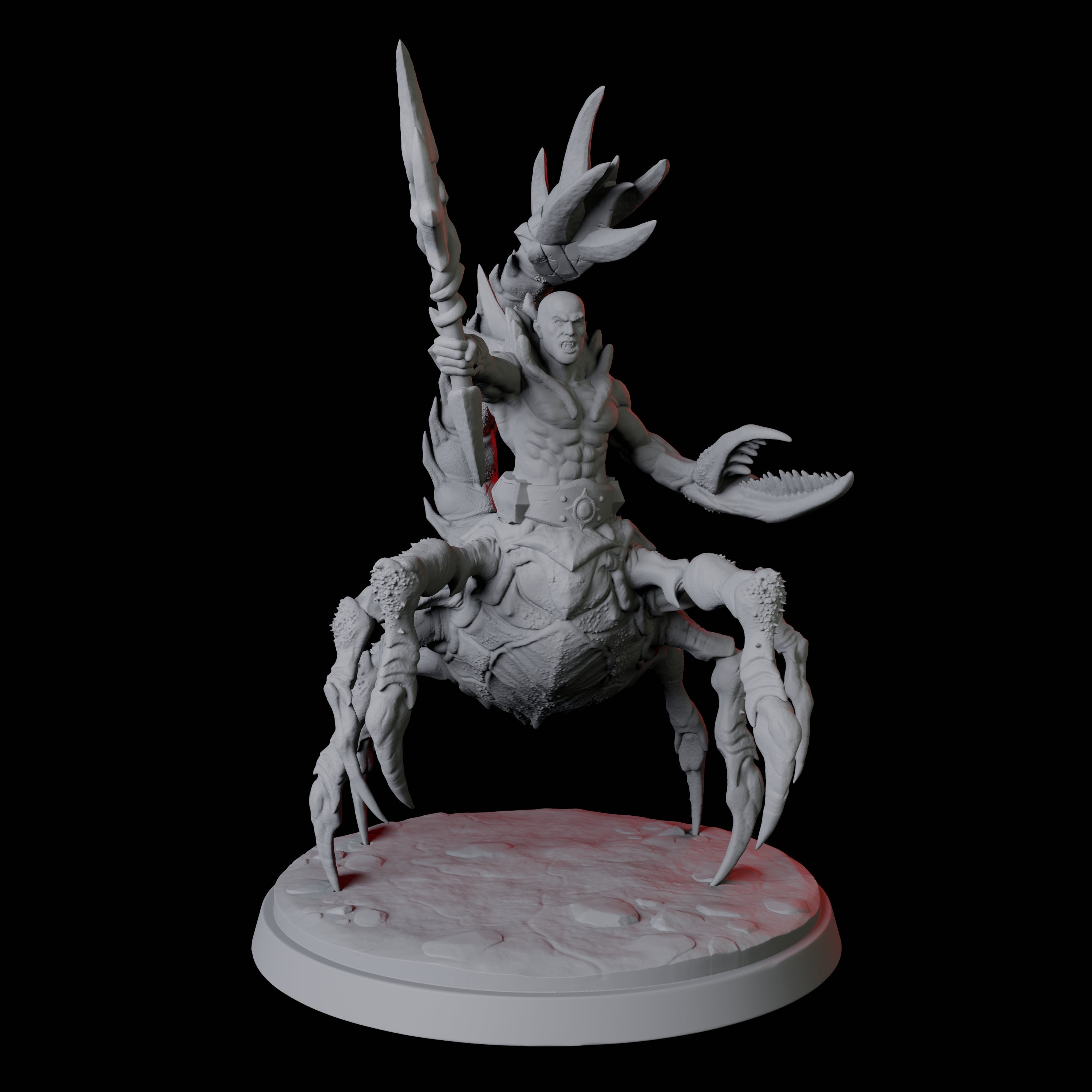 Three Warring Tlincallis Miniature for Dungeons and Dragons, Pathfinder or other TTRPGs