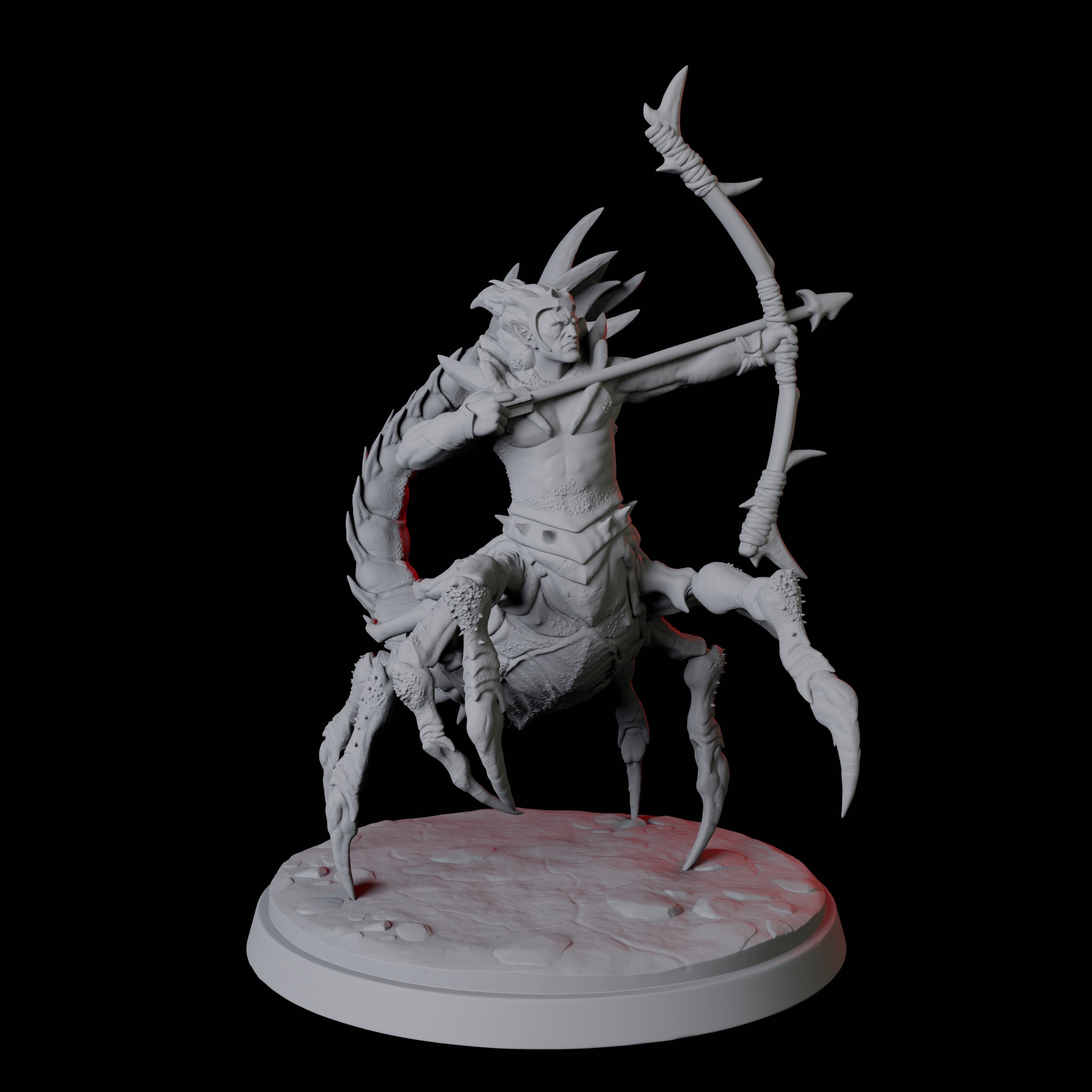 Three Warring Tlincallis Miniature for Dungeons and Dragons, Pathfinder or other TTRPGs