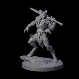 Three Wild Satyr Hunters Miniature for Dungeons and Dragons, Pathfinder or other TTRPGs