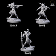 Three Wild Satyr Hunters Miniature for Dungeons and Dragons, Pathfinder or other TTRPGs