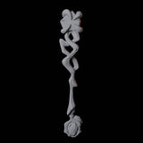 Three Wizard Staffs Miniature for Dungeons and Dragons, Pathfinder or other TTRPGs