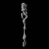 Three Wizard Staffs Miniature for Dungeons and Dragons, Pathfinder or other TTRPGs