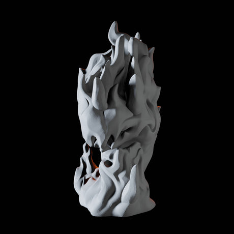 Three Young Fire Elementals Miniature for Dungeons and Dragons, Pathfinder or other TTRPGs