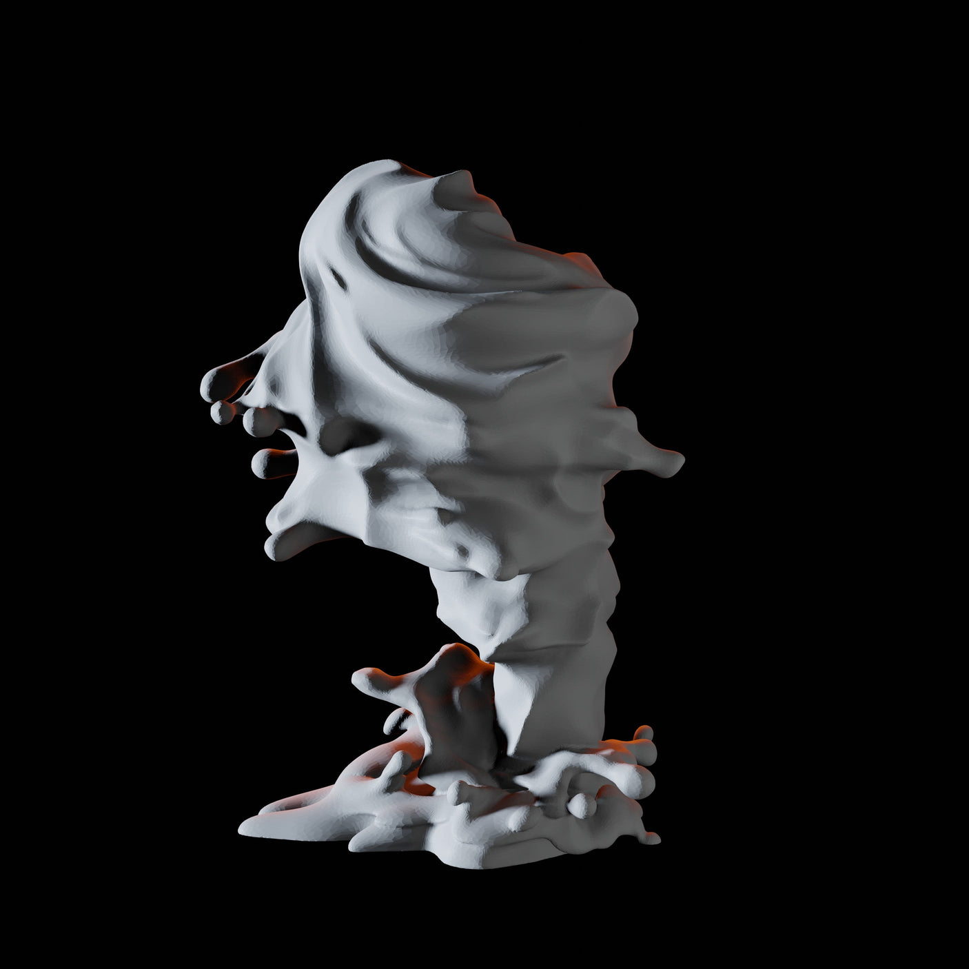 Three Young Water Elementals Miniature for Dungeons and Dragons, Pathfinder or other TTRPGs