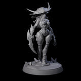 Thri-kreen Hybrid Pinup Miniature for Dungeons and Dragons, Pathfinder or other TTRPGs