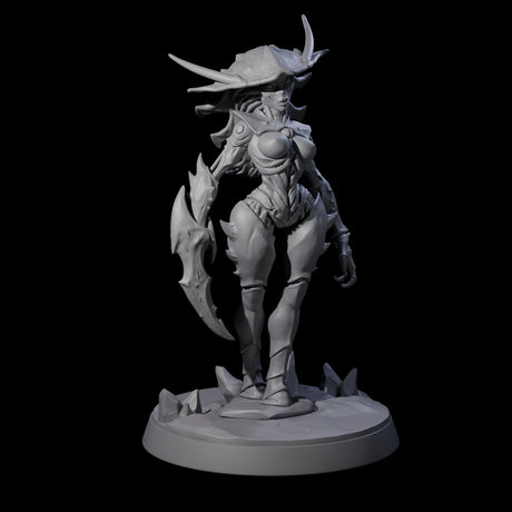Thri-kreen Hybrid Pinup Miniature for Dungeons and Dragons, Pathfinder or other TTRPGs