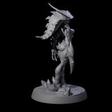 Thri-kreen Hybrid Pinup Miniature for Dungeons and Dragons, Pathfinder or other TTRPGs