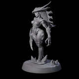 Thri-kreen Hybrid Pinup Miniature for Dungeons and Dragons, Pathfinder or other TTRPGs