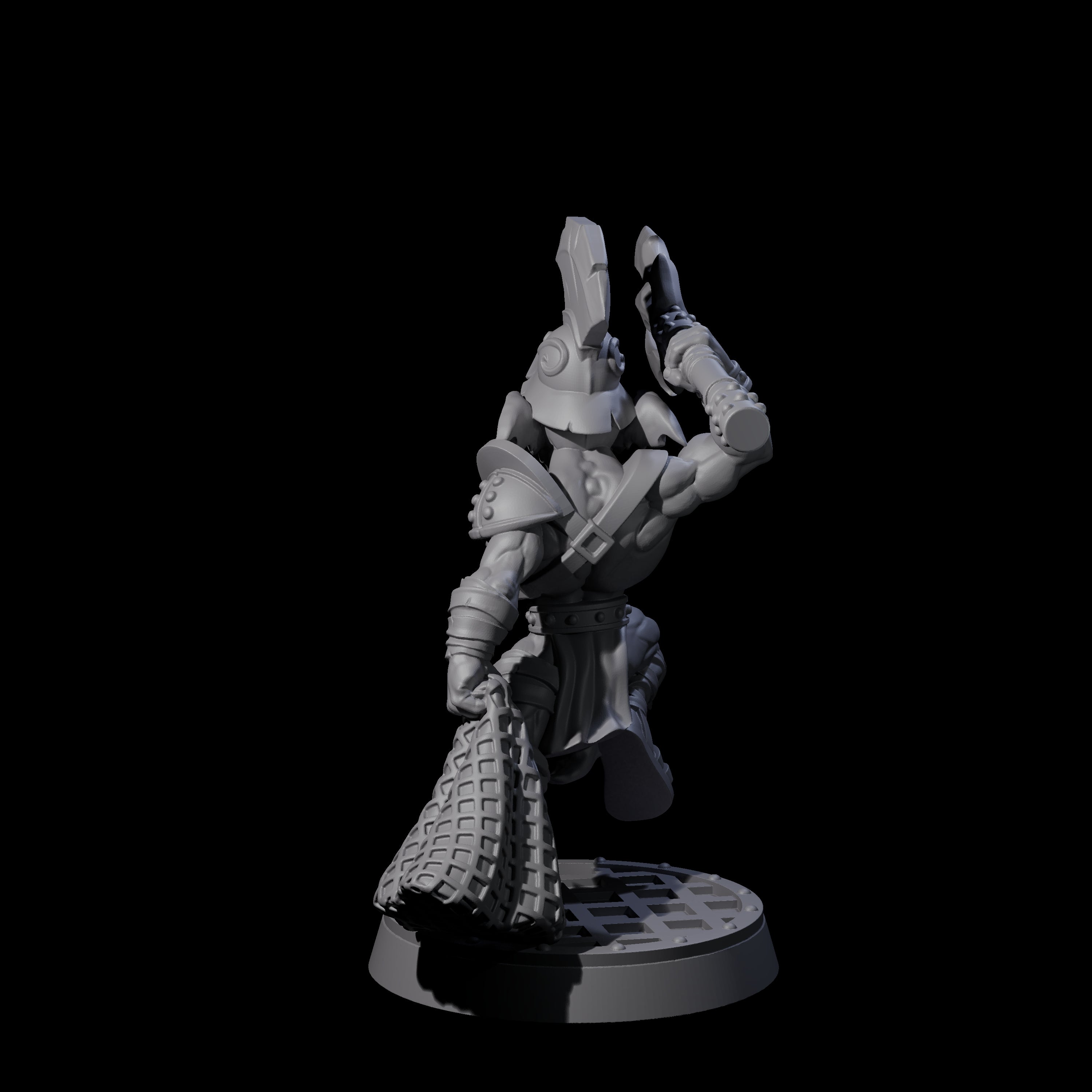 Throwing Goblin Gladiator Miniature for Dungeons and Dragons, Pathfinder or other TTRPGs