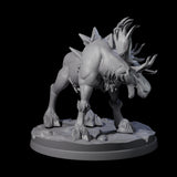 Thundering Moose Guardian A Miniature for Dungeons and Dragons, Pathfinder or other TTRPGs