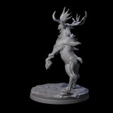 Thundering Moose Guardian B Miniature for Dungeons and Dragons, Pathfinder or other TTRPGs