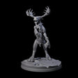 Thundering Moose Guardian B Miniature for Dungeons and Dragons, Pathfinder or other TTRPGs