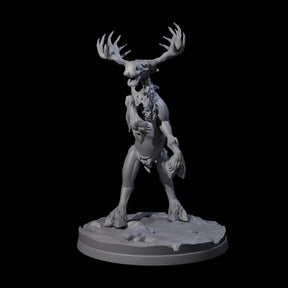 Thundering Moose Guardian B Miniature for Dungeons and Dragons, Pathfinder or other TTRPGs