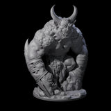 Thunderous Demon Lord Miniature for Dungeons and Dragons, Pathfinder or other TTRPGs