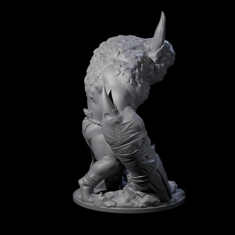 Thunderous Demon Lord Miniature for Dungeons and Dragons, Pathfinder or other TTRPGs