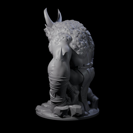 Thunderous Demon Lord Miniature for Dungeons and Dragons, Pathfinder or other TTRPGs