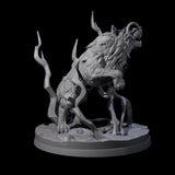 Thunderous Nordic Wolf Miniature for Dungeons and Dragons, Pathfinder or other TTRPGs