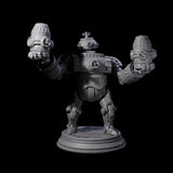 Ticking Clockwork Soldier B Miniature for Dungeons and Dragons, Pathfinder or other TTRPGs