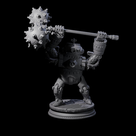 Ticking Clockwork Soldier C Miniature for Dungeons and Dragons, Pathfinder or other TTRPGs